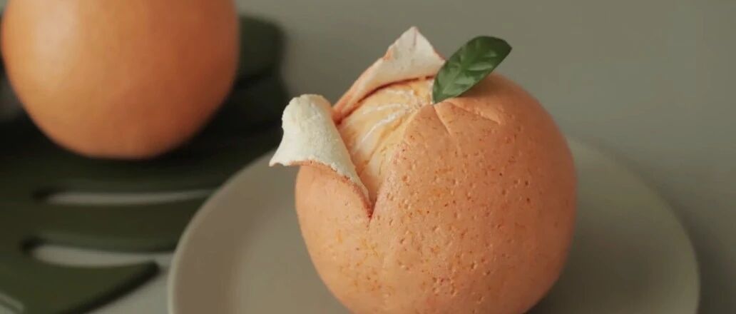 她做的柑橘蛋糕，惊呆170万网友直呼：太美了，不舍得下口！