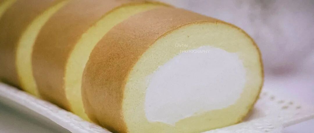 木糖醇咸奶油O形瑞士蛋糕卷，细腻不裂，又软又好吃