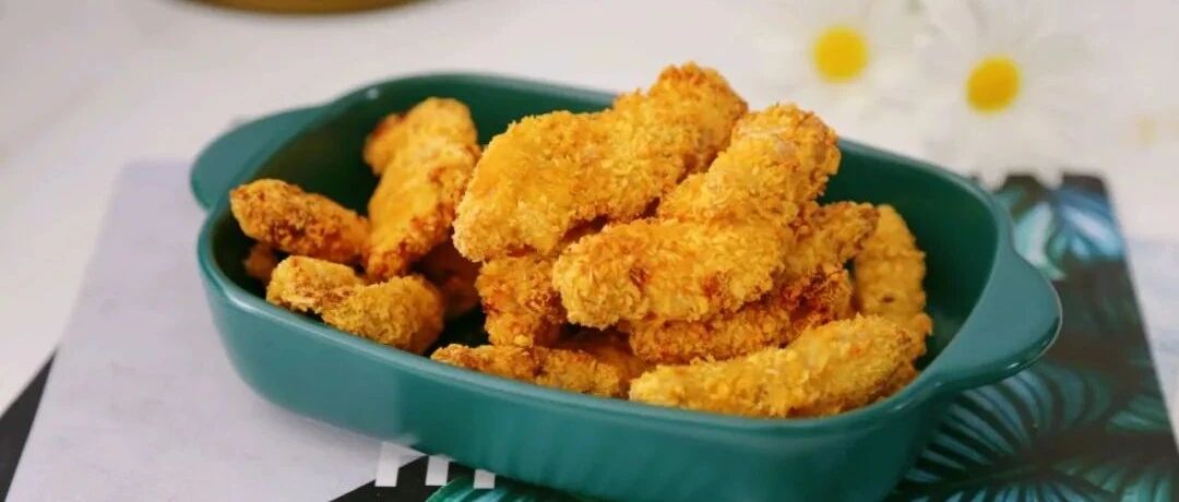 有空气炸锅的一定要试试～椒盐炸鸡柳！