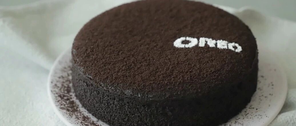 蒸出来的奥利奥蛋糕，只需三种原料