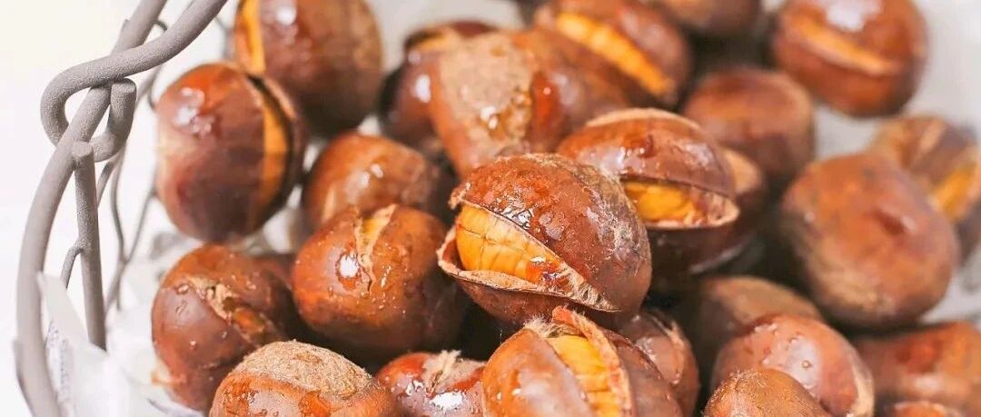 冬日好搭档丨烤出焦糖海盐味板栗