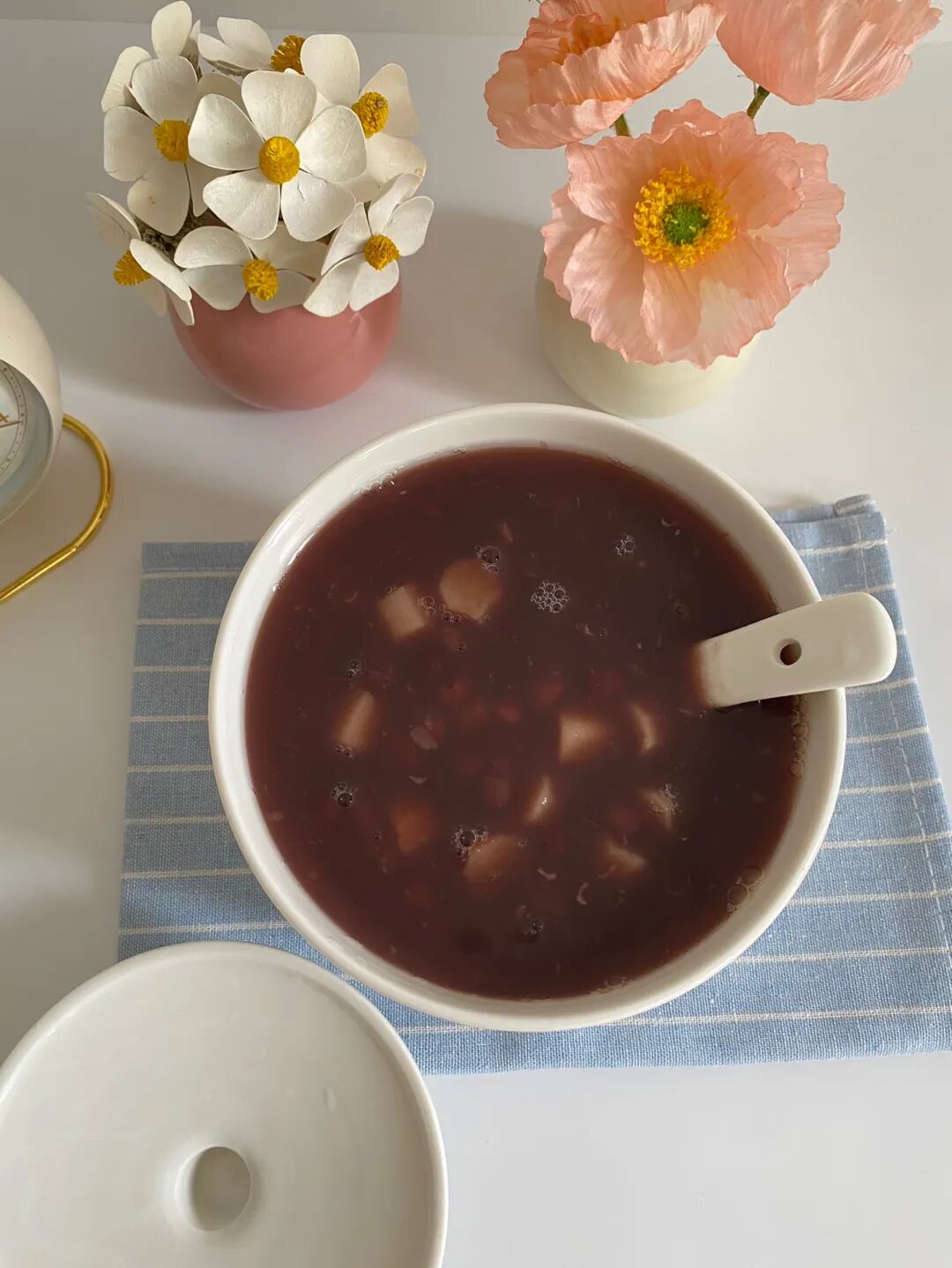 山药红豆汤丨健脾养胃，软糯香甜，非常好喝