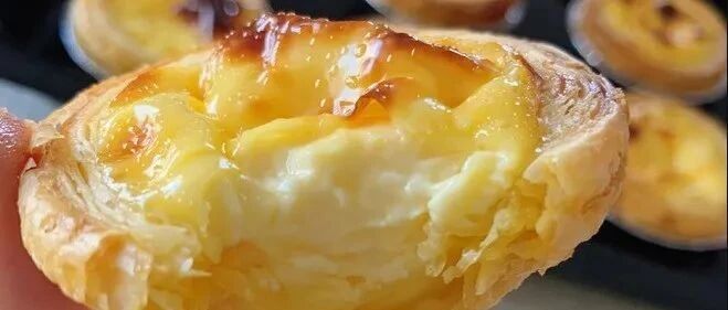 1瓶牛奶，2个鸡蛋，自制葡式蛋挞，学会做给孩子吃