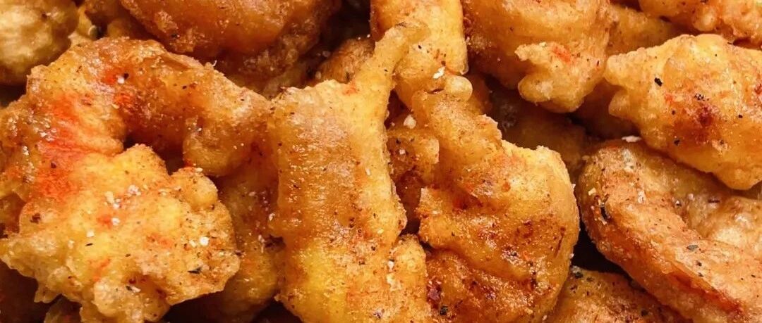 椒盐酥虾仁丨一口一个停不下来