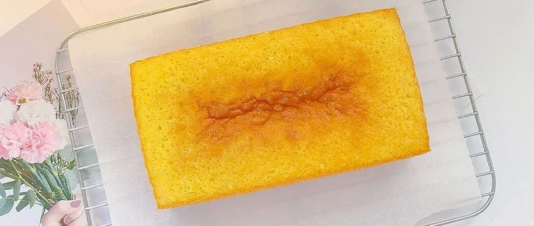 橙橙磅蛋糕，清爽的味道，不甜腻