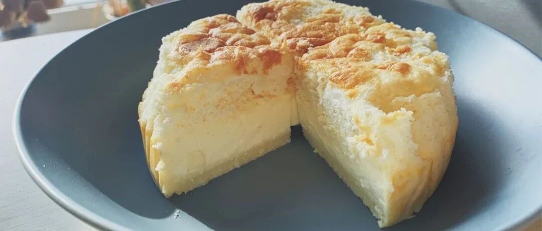 放入烤箱就自动分层的的魔法蛋糕~1次能吃到3种口感！