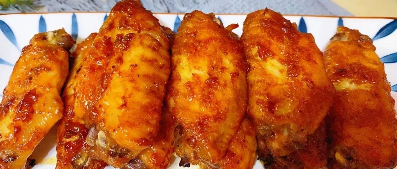 外焦里嫩!低卡低!!懒人版烤鸡翅