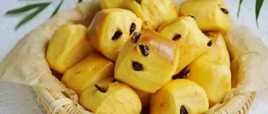 红薯面包块 一口一个松软好吃丨一次发酵简单易做