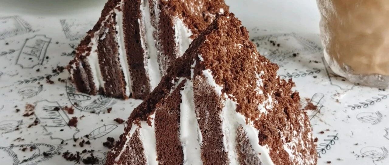 可可松花雪山蛋糕