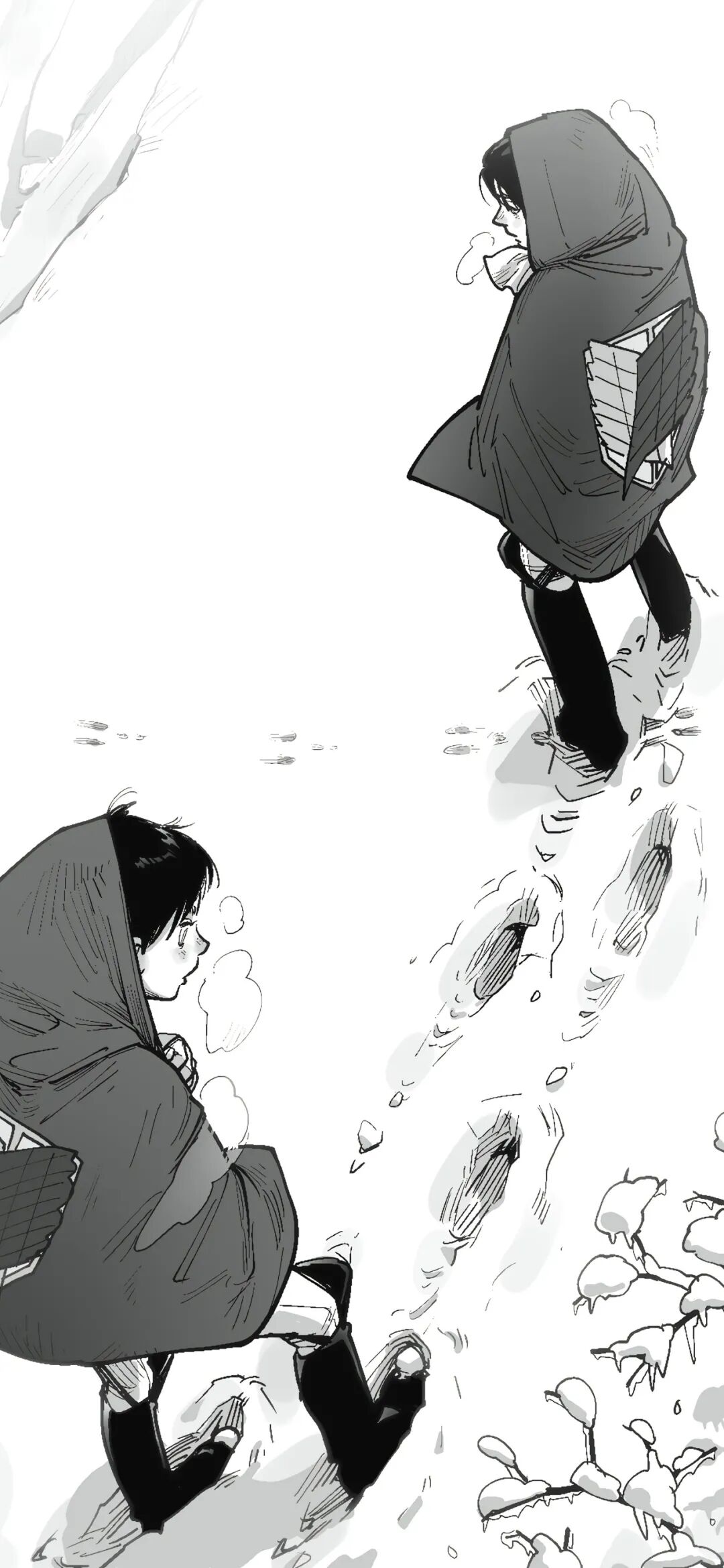 进击的巨人高清漫画风壁纸 新天龙八部