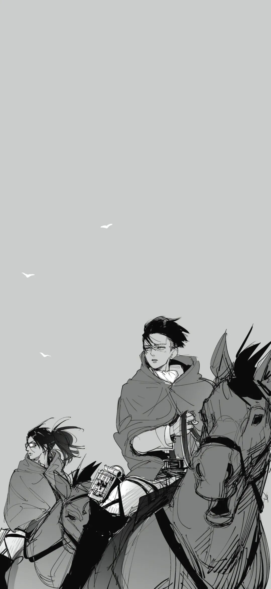 进击的巨人高清漫画风壁纸 新天龙八部