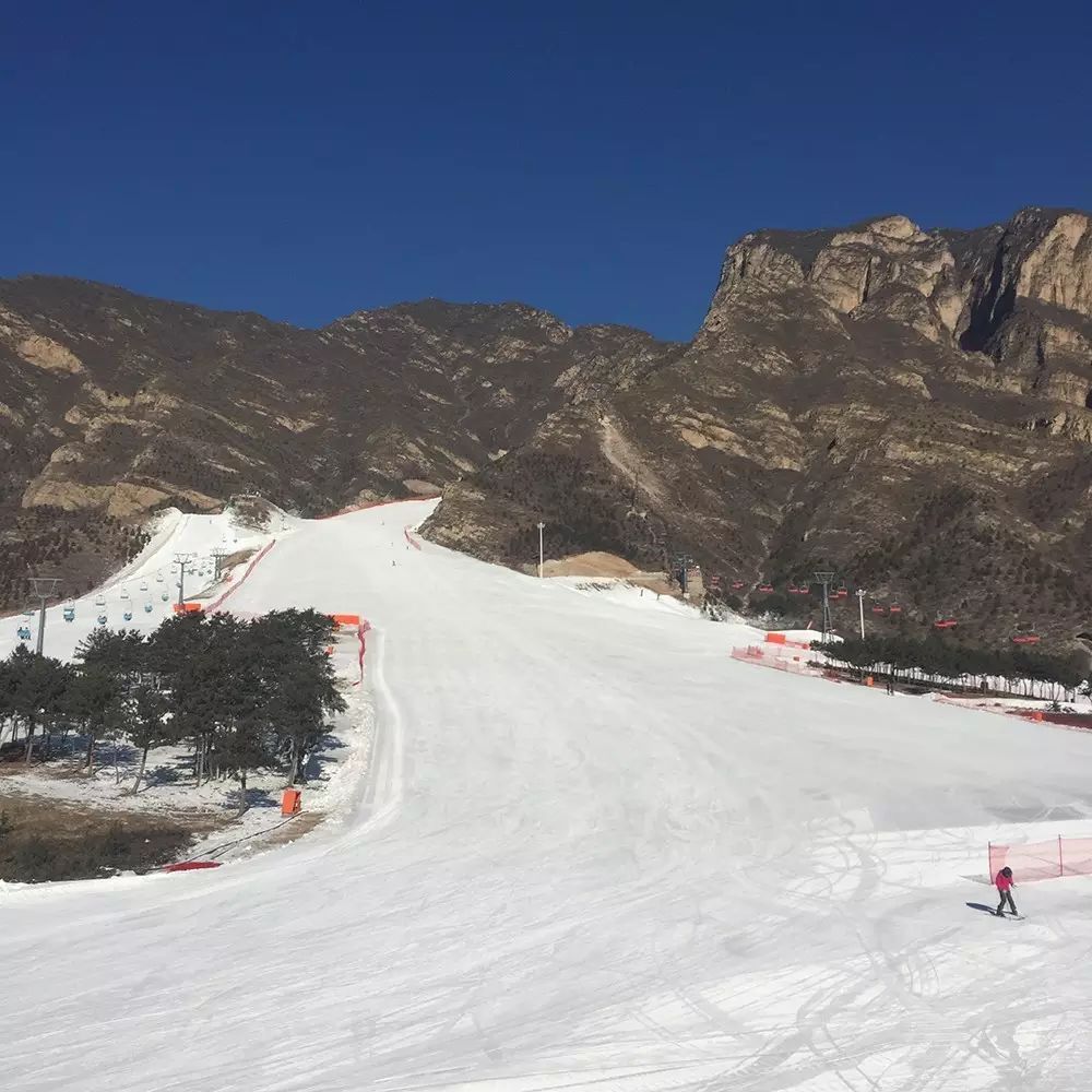 北京延庆高山滑雪场图片