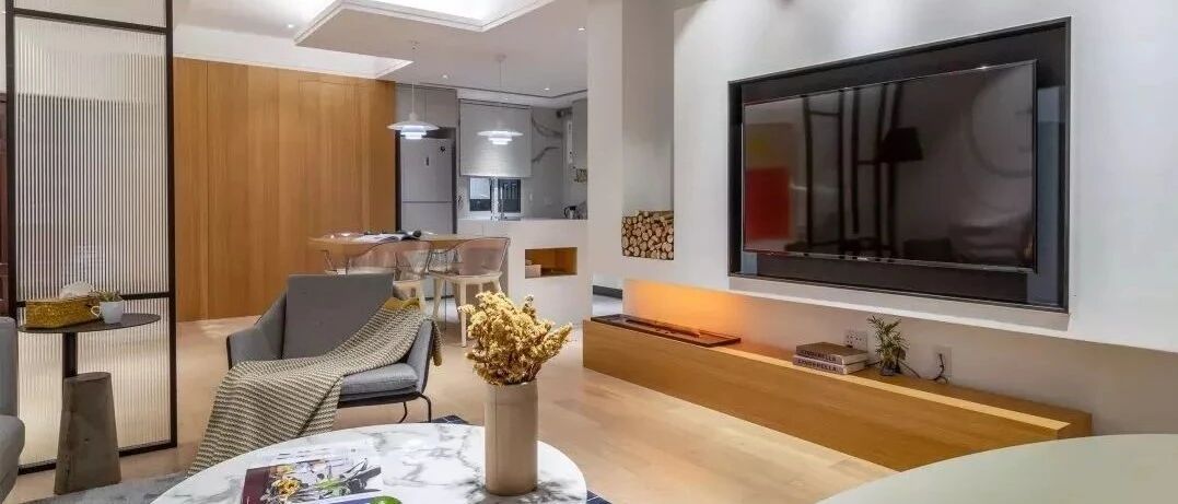 82平的小户型二居室，设计感十足，每个细节都让人感到惊艳