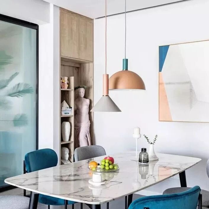 小户型的餐厅，给你不同的设计方案，看看喜欢哪个