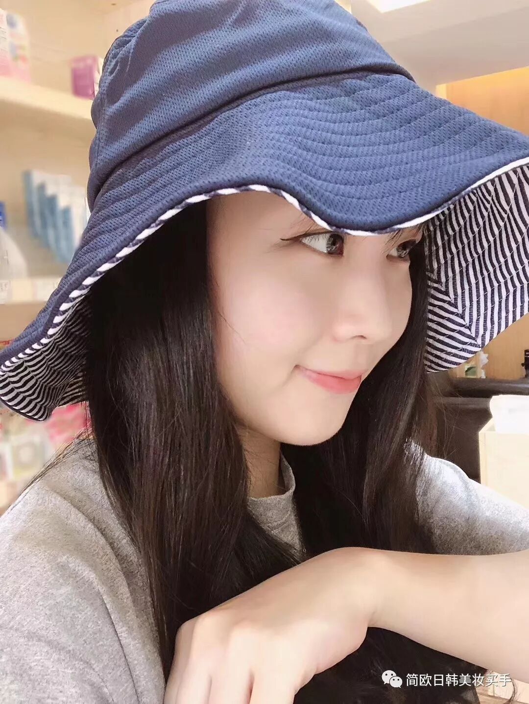 日本整个夏季卖空的UV CUT 防晒帽