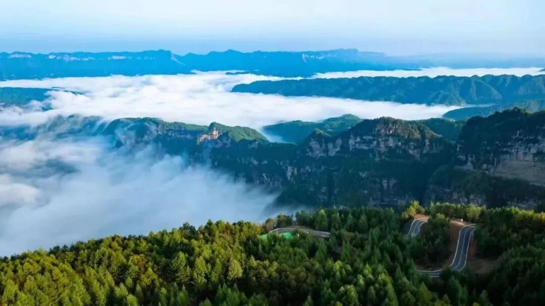 今日立秋广元旺苍云水长天收夏色风起叶落秋意来