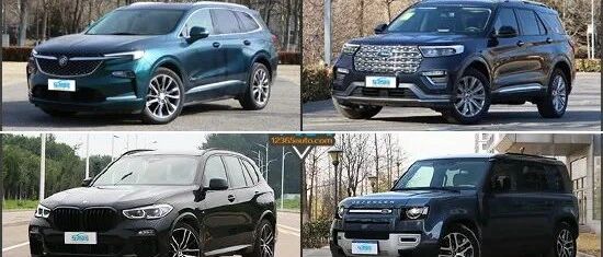 四款热门中大型SUV商品性横评
