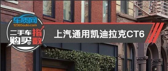 二手车购买指数：上汽通用凯迪拉克CT6
