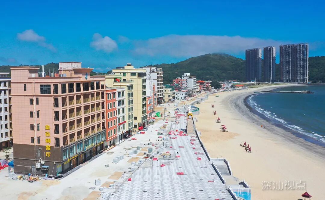 焕然一新深汕鲘门百安片区大变样