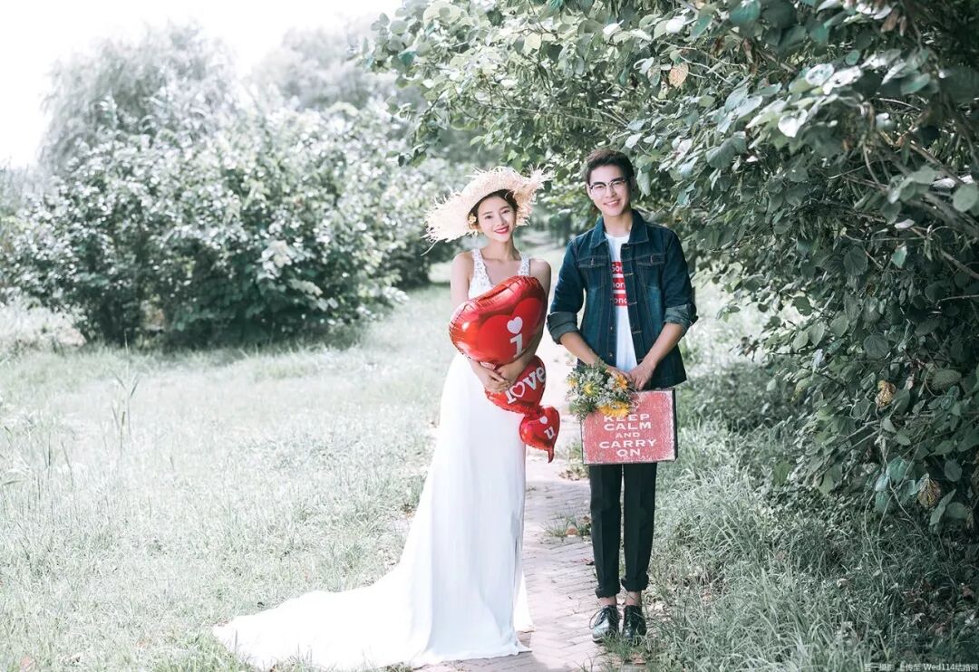 婚纱照不够新意？可能你少了这些道具