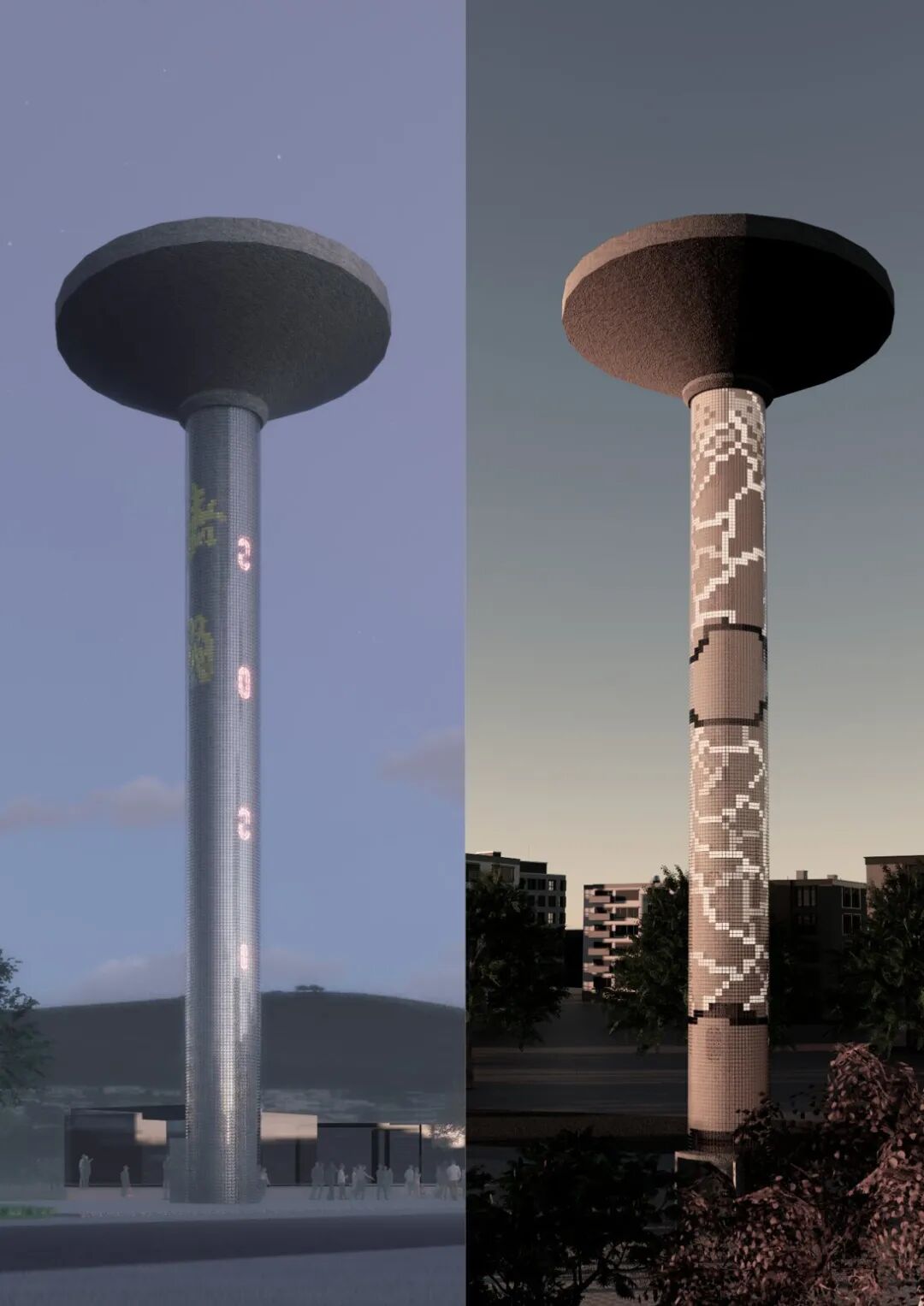 2021中国嘉兴南湖水塔设计大赛30强作品