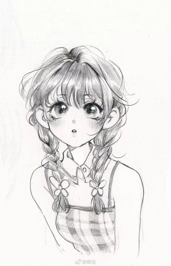 pssai转手绘教程黑白线稿动漫人物线稿