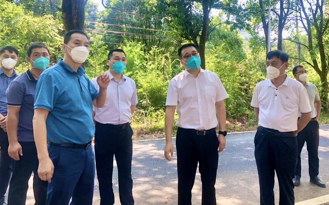 方淼滨督导调研森林防灭火工作