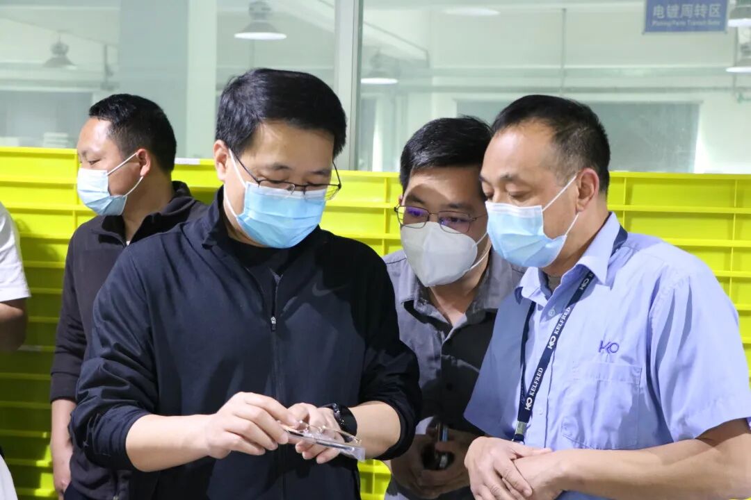 方淼滨调研督导五一期间不停工不停产工作