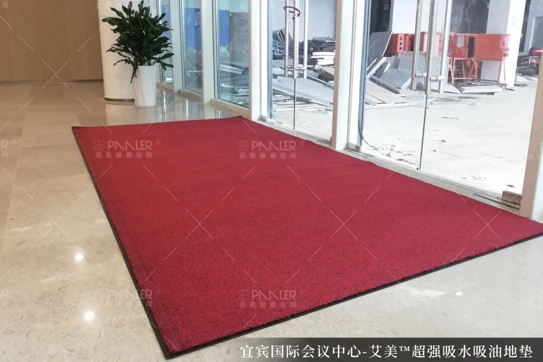 入口刮除大颗粒砂石地垫