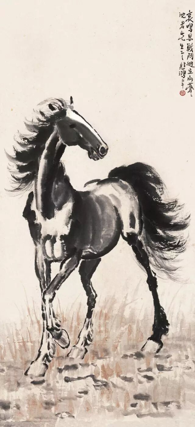 徐悲鸿禽鸟动物欣赏