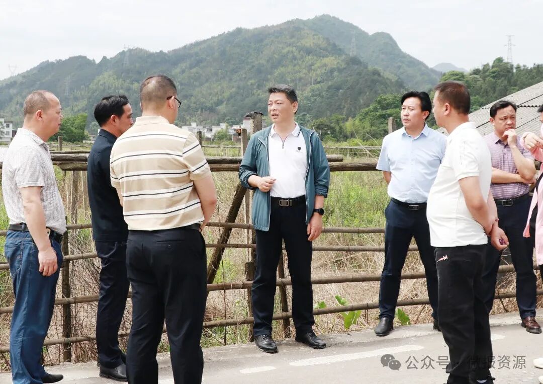 黄钦到中峰镇调研督导耕地保护及粮食安全工作