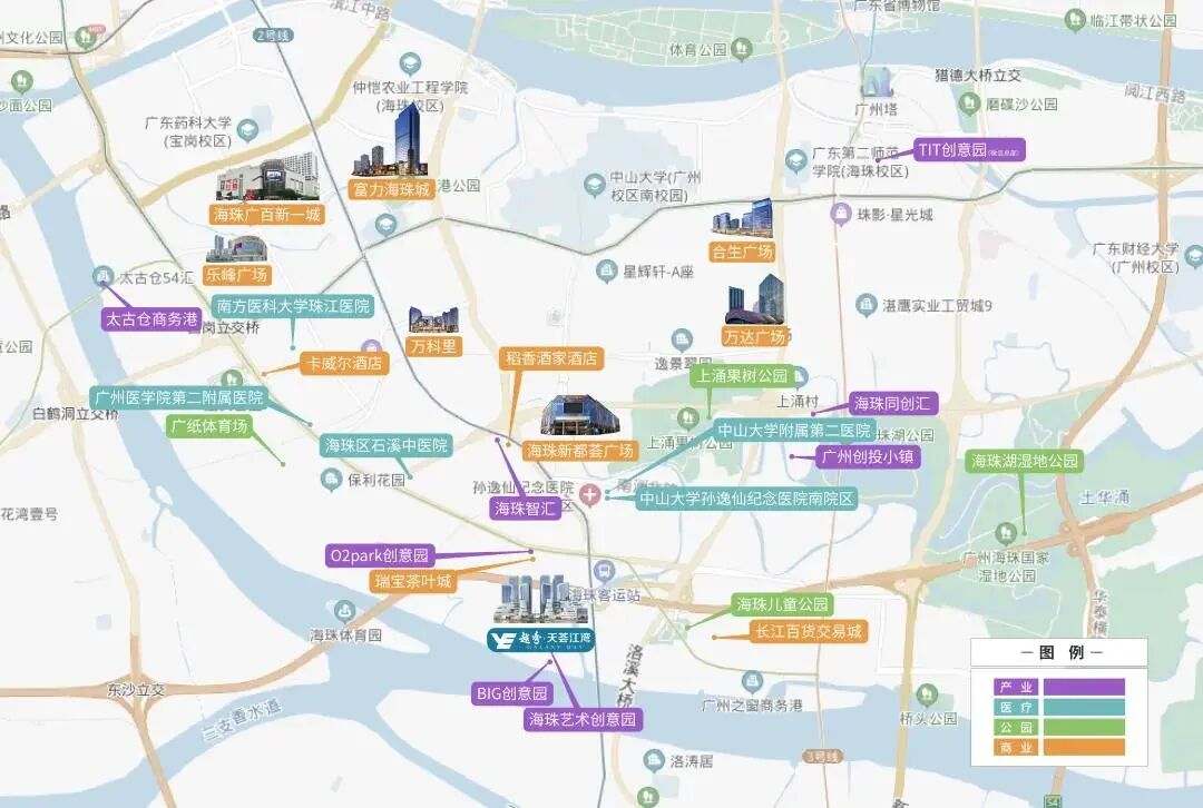 广州海珠区「越秀·天荟江湾」28000元/㎡起 江景资源、双钥匙+LOFT户型！