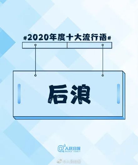 2020年度十大流行語出爐