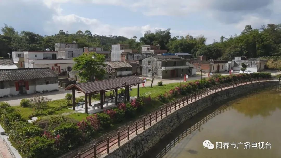 乡村振兴阳春市河口镇茶滩村从贫困村华丽转身奔向小康村