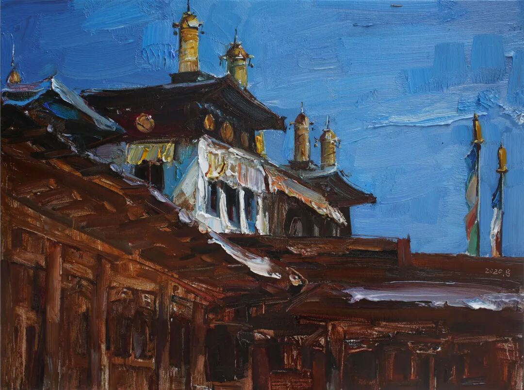 【展览】天下黄河——中国百名油画家主题作品(图45)