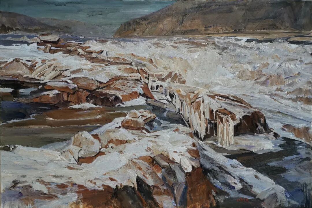 【展览】天下黄河——中国百名油画家主题作品(图22)