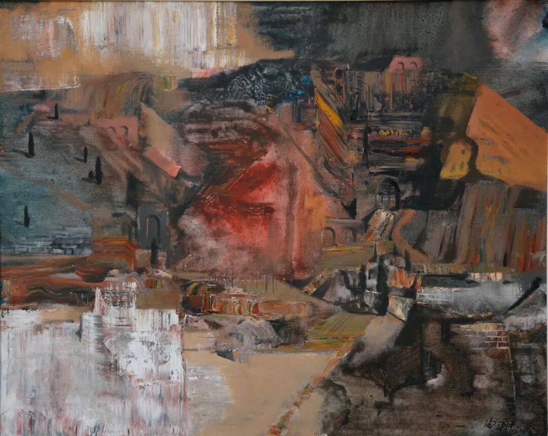 【展览】天下黄河——中国百名油画家主题作品(图55)