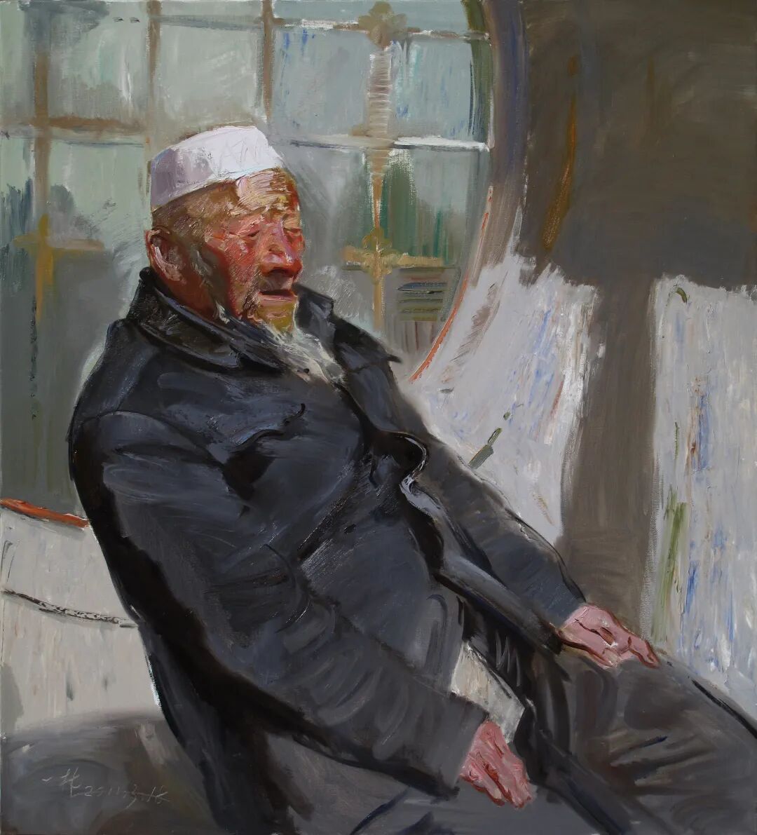 【展览】天下黄河——中国百名油画家主题作品(图32)