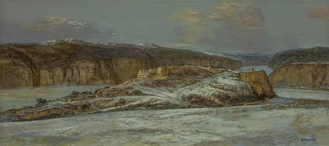 【展览】天下黄河——中国百名油画家主题作品(图81)