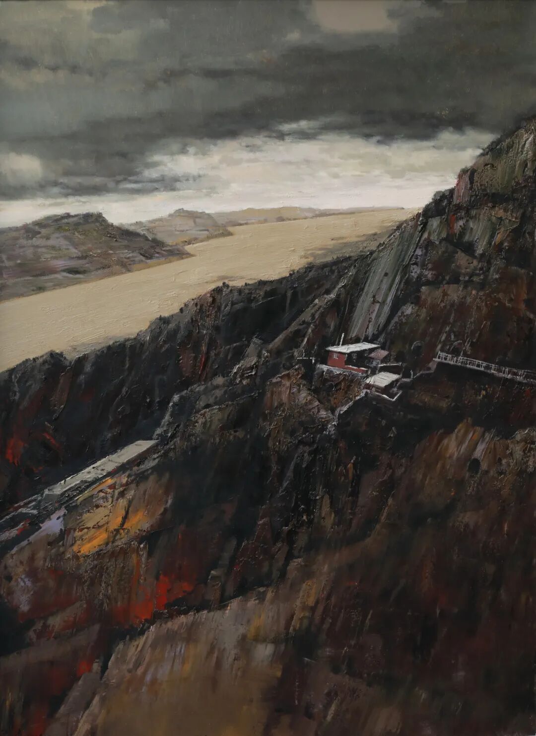 【展览】天下黄河——中国百名油画家主题作品(图98)