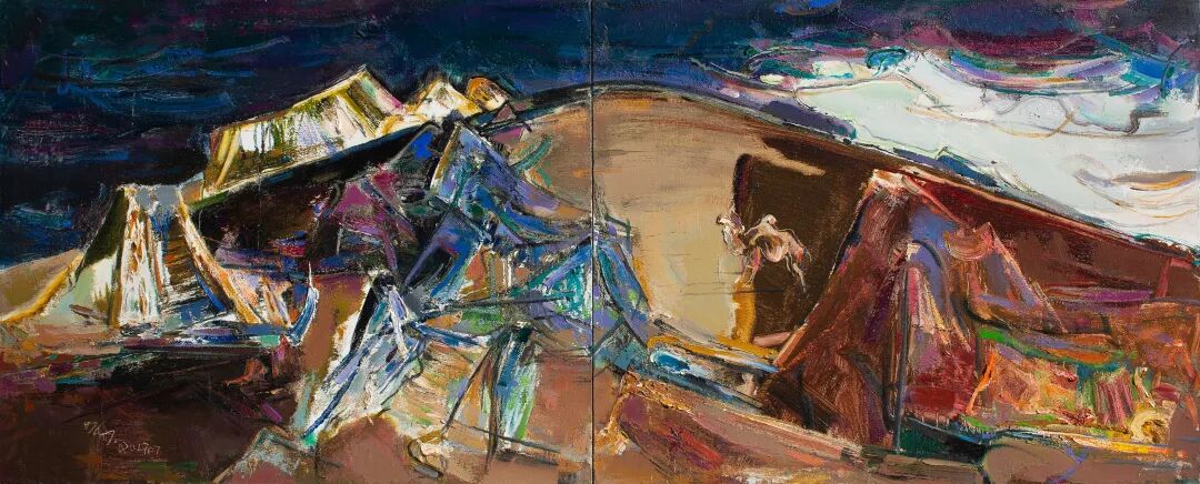 【展览】天下黄河——中国百名油画家主题作品(图93)