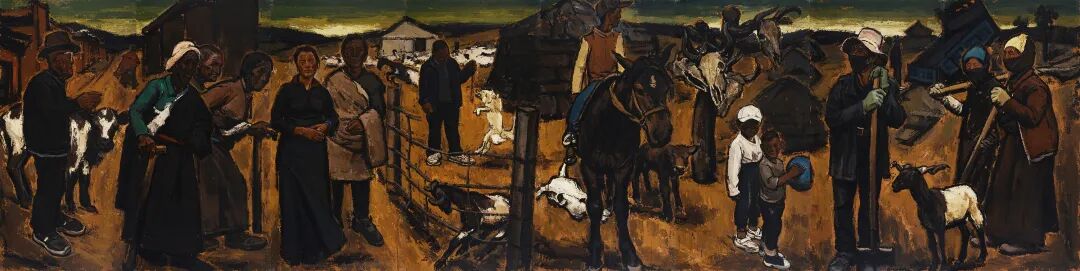 【展览】天下黄河——中国百名油画家主题作品(图34)