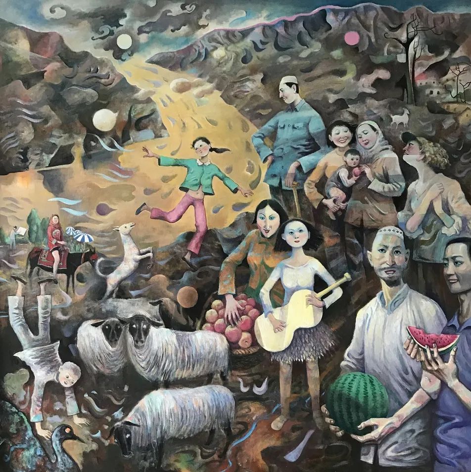 【展览】天下黄河——中国百名油画家主题作品(图60)