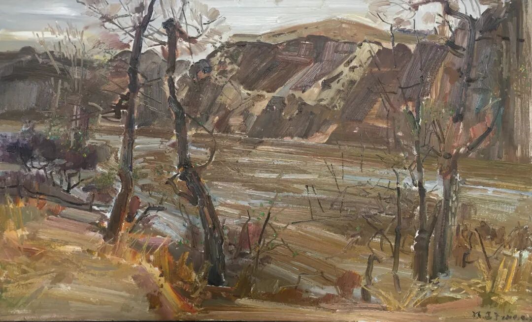 【展览】天下黄河——中国百名油画家主题作品(图54)