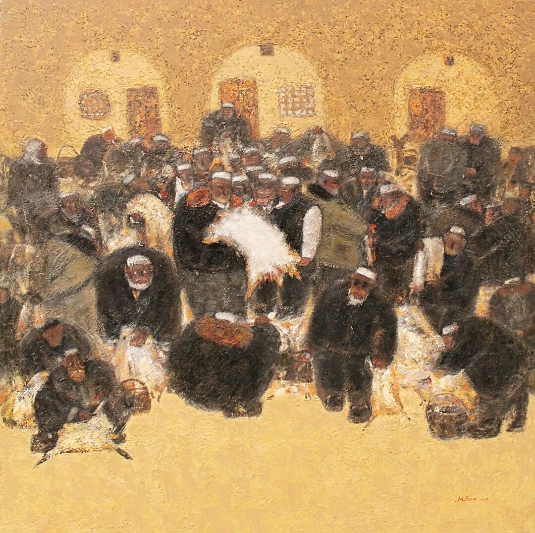 【展览】天下黄河——中国百名油画家主题作品(图58)