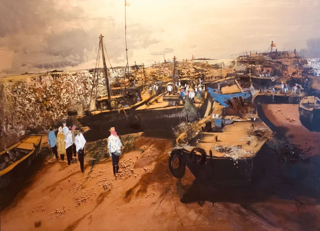 【展览】天下黄河——中国百名油画家主题作品(图90)