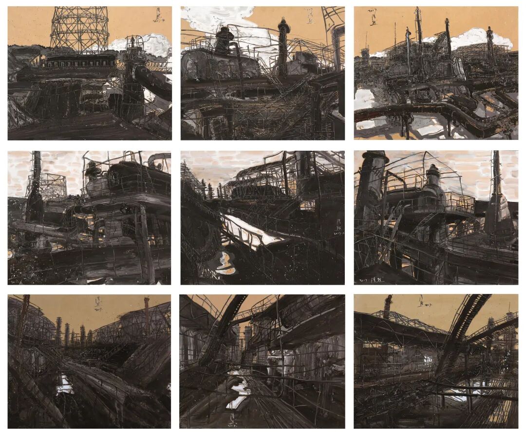 【展览】天下黄河——中国百名油画家主题作品(图82)