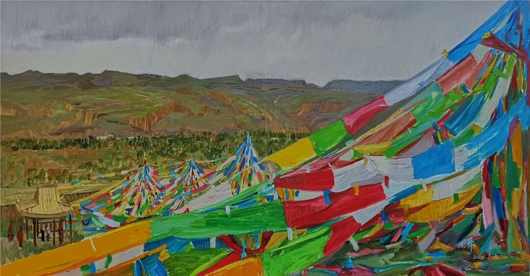 【展览】天下黄河——中国百名油画家主题作品(图44)