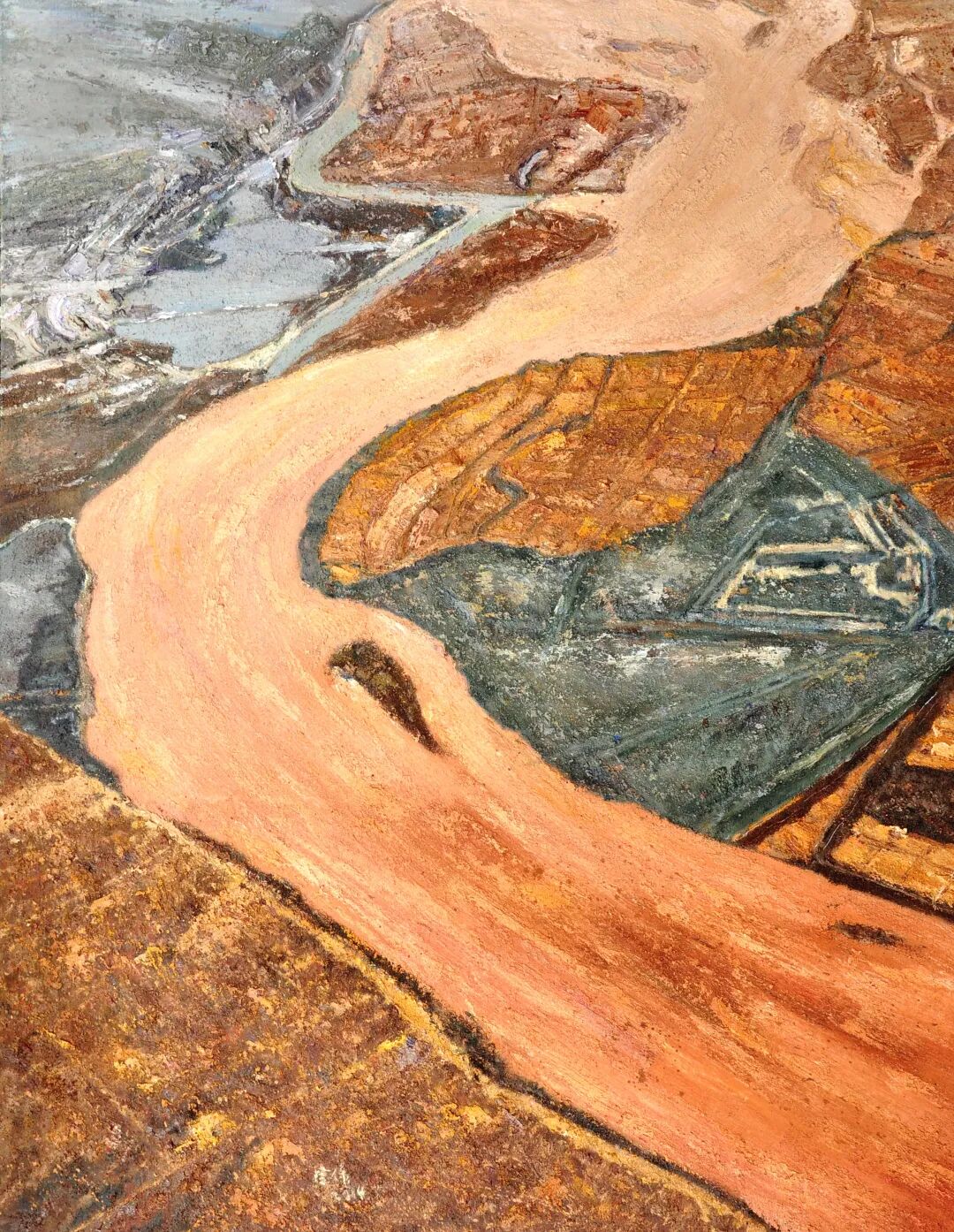 【展览】天下黄河——中国百名油画家主题作品(图73)