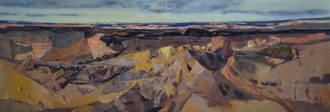 【展览】天下黄河——中国百名油画家主题作品(图61)